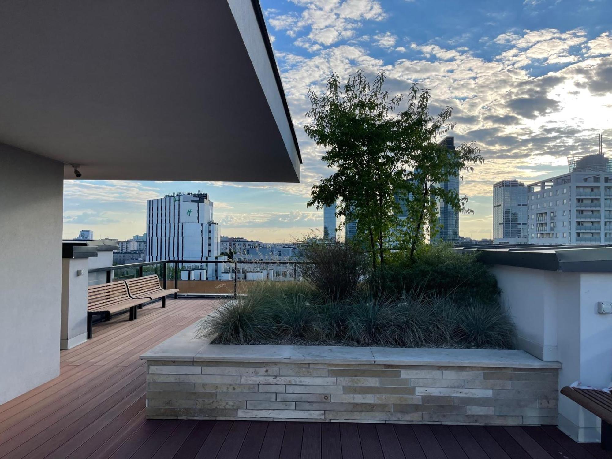 Sienna 65 - Taras Na Dachu Z Panorama 360 Na Warszawe -Roof Terrace With A Beautiful View - Prywatny Balkon - Private Balcony - Better Rental Warsaw Ngoại thất bức ảnh